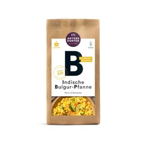 Bio Indische Bulgur-Pfanne