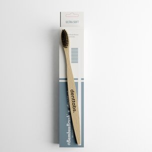 Denttabs Bambus-Zahnbürste für Kinder und Erwachsene