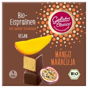 Bio-Eispralinen Mango Maracuja