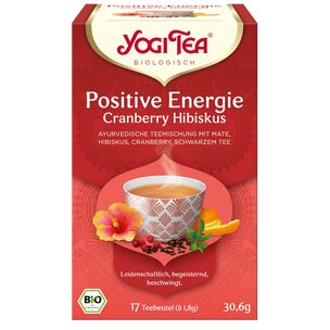 Yogi Tea® Positive Energie Cranberry Hibiskus Bio