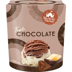 Tripple chocolate ice cream