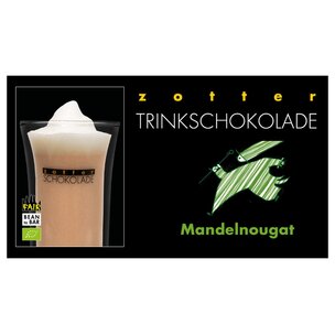 Trinkschokolade Mandelnougat