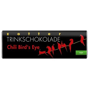 Trinkschokolade – Chili „Bird’s eye“ - vegan