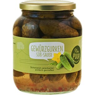 Gewürzgurken, süß-sauer