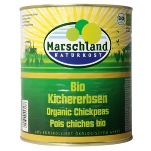 Bio-Kichererbsen 3.100 ml Ds. MARSCHLAND