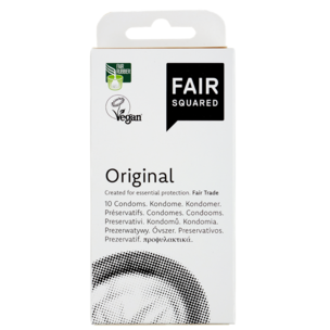 FAIR SQUARED Original Kondome 10 Stück - Fair und Vegan