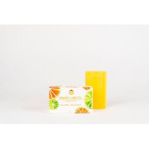 Seife mit Karité-Butter Orange-Limette 100g 