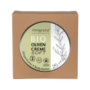 FINigrana® Bio Oliven-Creme Soft, 25ml in Weißblechdose im Umkarton