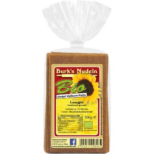 Burks Bio Dinkel-Vollkorn Lasagne 500g