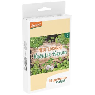 Mediteraner Kräuter-Kanon - Saatgutbox