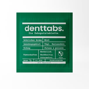 Denttabs Mint / Fluorid 10er Sachet