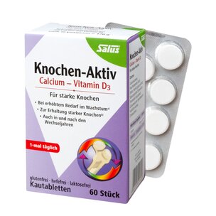 Salus® Knochen-Aktiv Calcium - Vitamin D3 60 Tbl