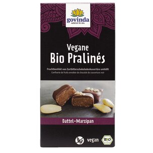 Vegane Pralinés Dattel-Marzipan