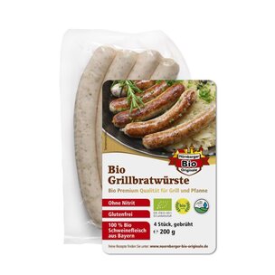 Bio Grillbratwürste