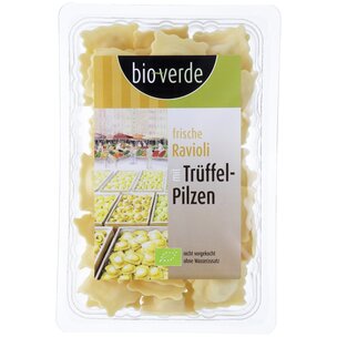 Frische Ravioli mit Trüffelpilzen