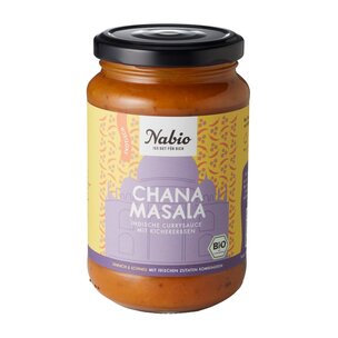 Nabio Asia Sauce  Chana Masala indische Currysauce