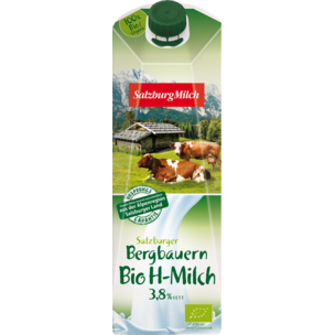 SM Bergbauern Bio H-Milch 3,8% 1lt