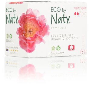 Eco by Naty Tampons Regular 18 Stück
