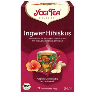 Yogi Tea® Ingwer Hibiskus Bio
