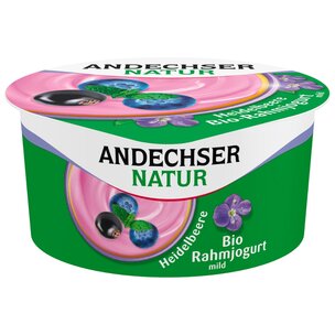 AN Bio-Rahmjogurt Heidelbeere 10%