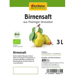 Birnen-Direktsaft